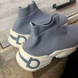 Salvatore Ferragamo Gray Sneakers